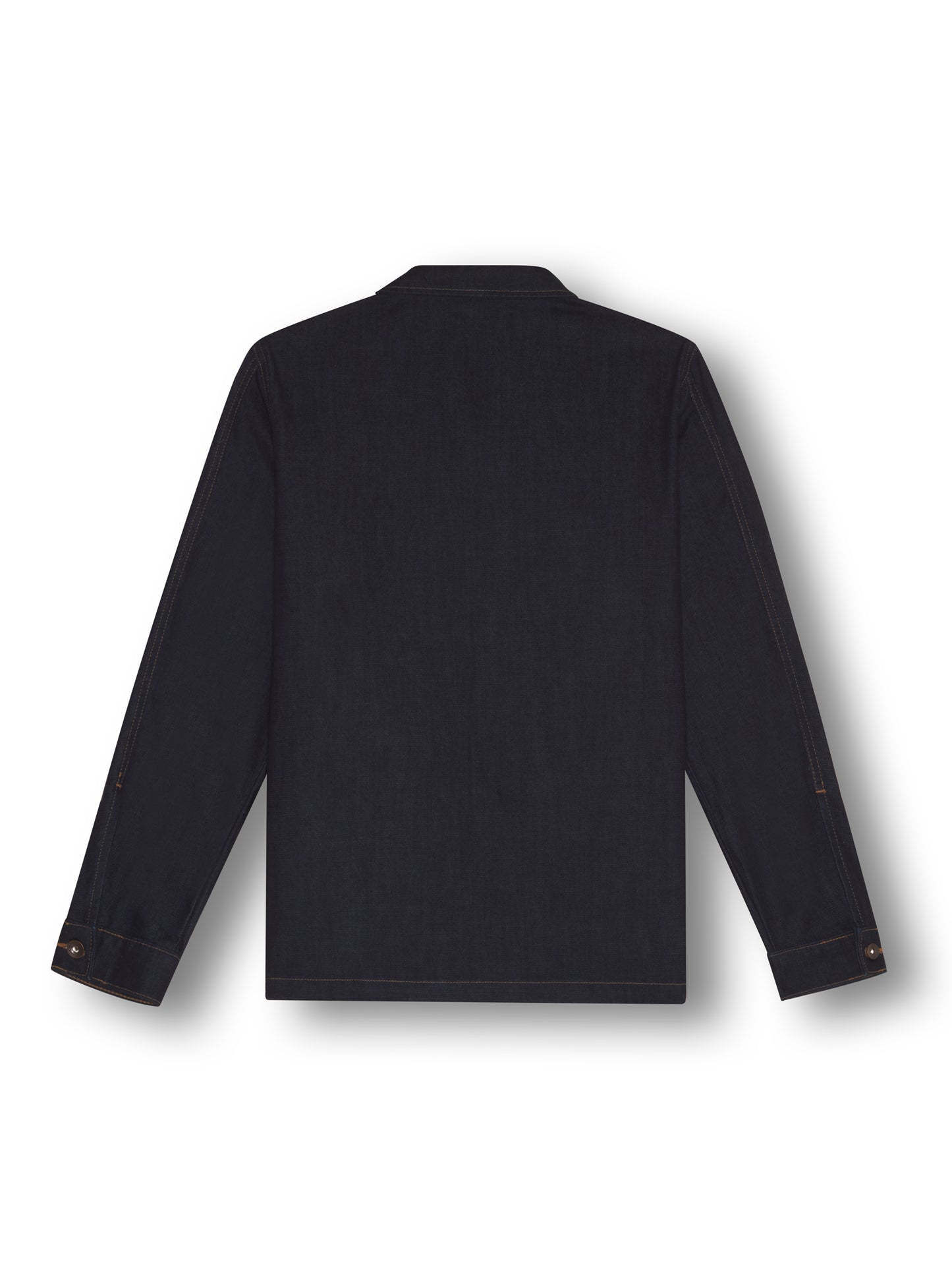 Veste worker jeans , coupe droite, style utilitaire, disponible jusqu'à la taille 3XL, fabriquée en 100% coton éco-responsable pour toutes les morphologies.