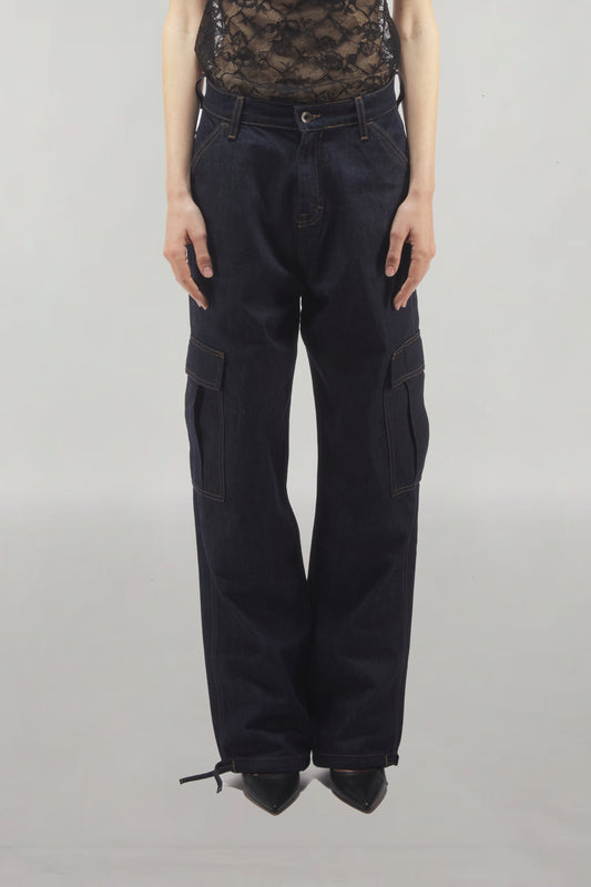 Pantalon cargo femme