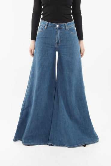 Jean flare femme