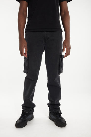 Pantalon Cargo HERVUS noir - Jamyas