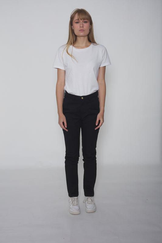 pantalon skinny noir femme - Jamyas