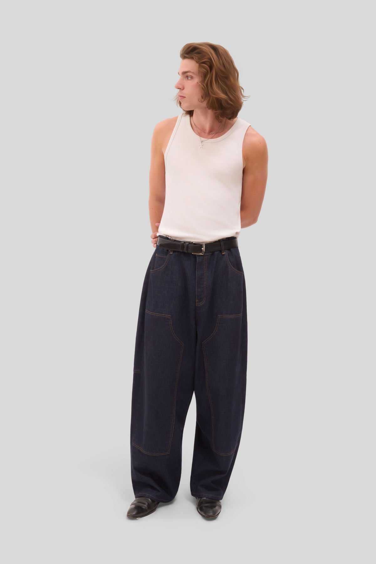 Men's balloon jeans