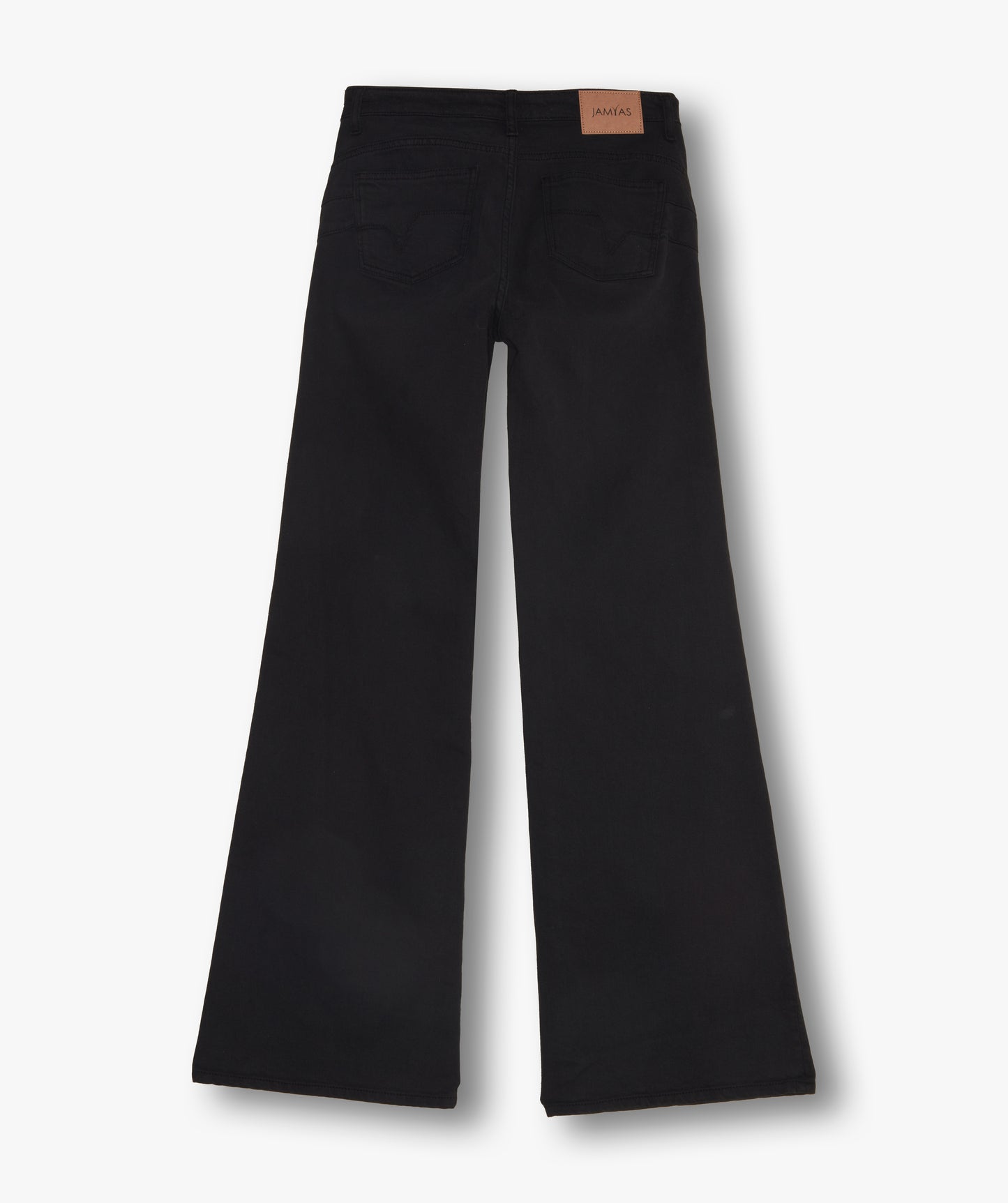 PANTALON FLORA BOOTCUT FLARE MI-BASSE NOIR