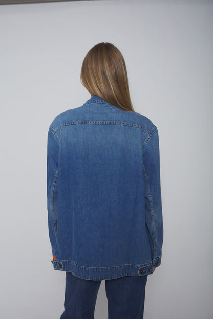 Veste Worker en toile de Coton Denim