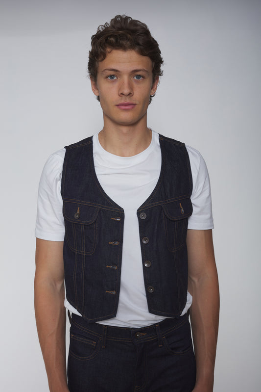 Gilet jeans