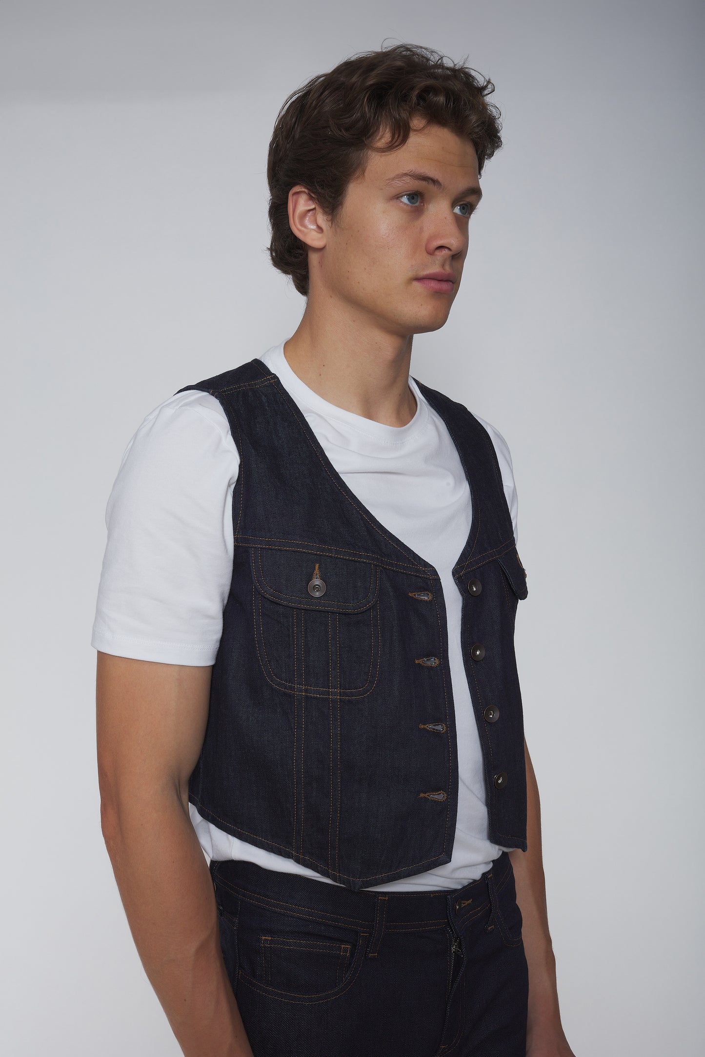 Gilet jeans