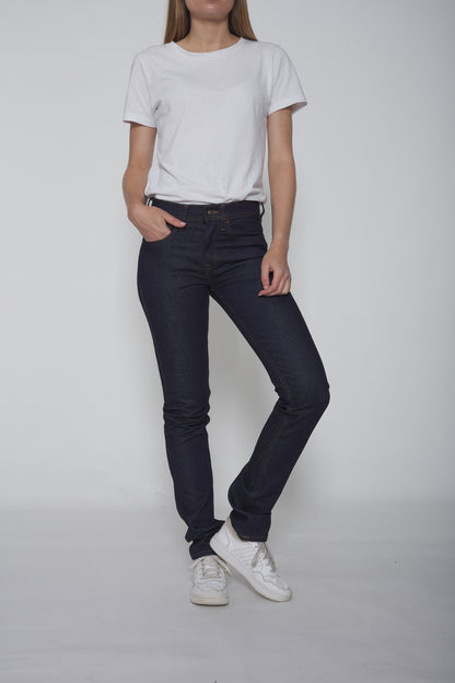 Pantalon jeans denim skinny brut