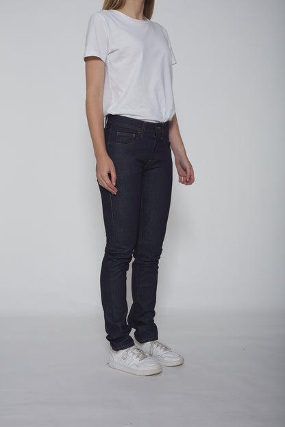 Pantalon jeans denim skinny brut