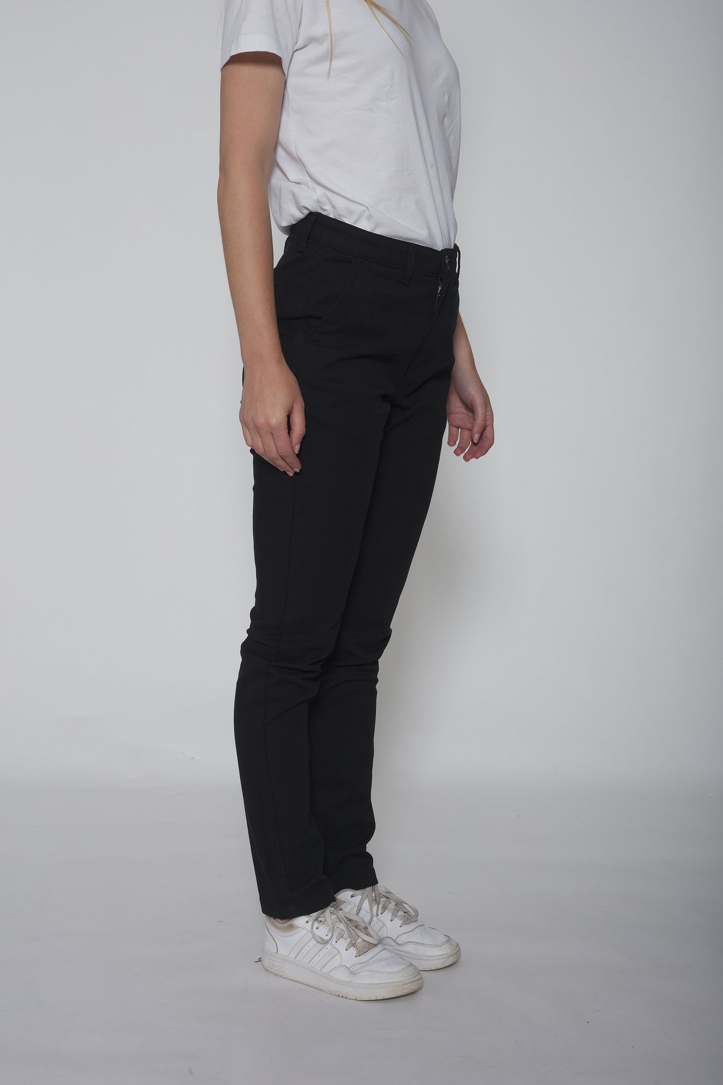 pantalon skinny noir femme