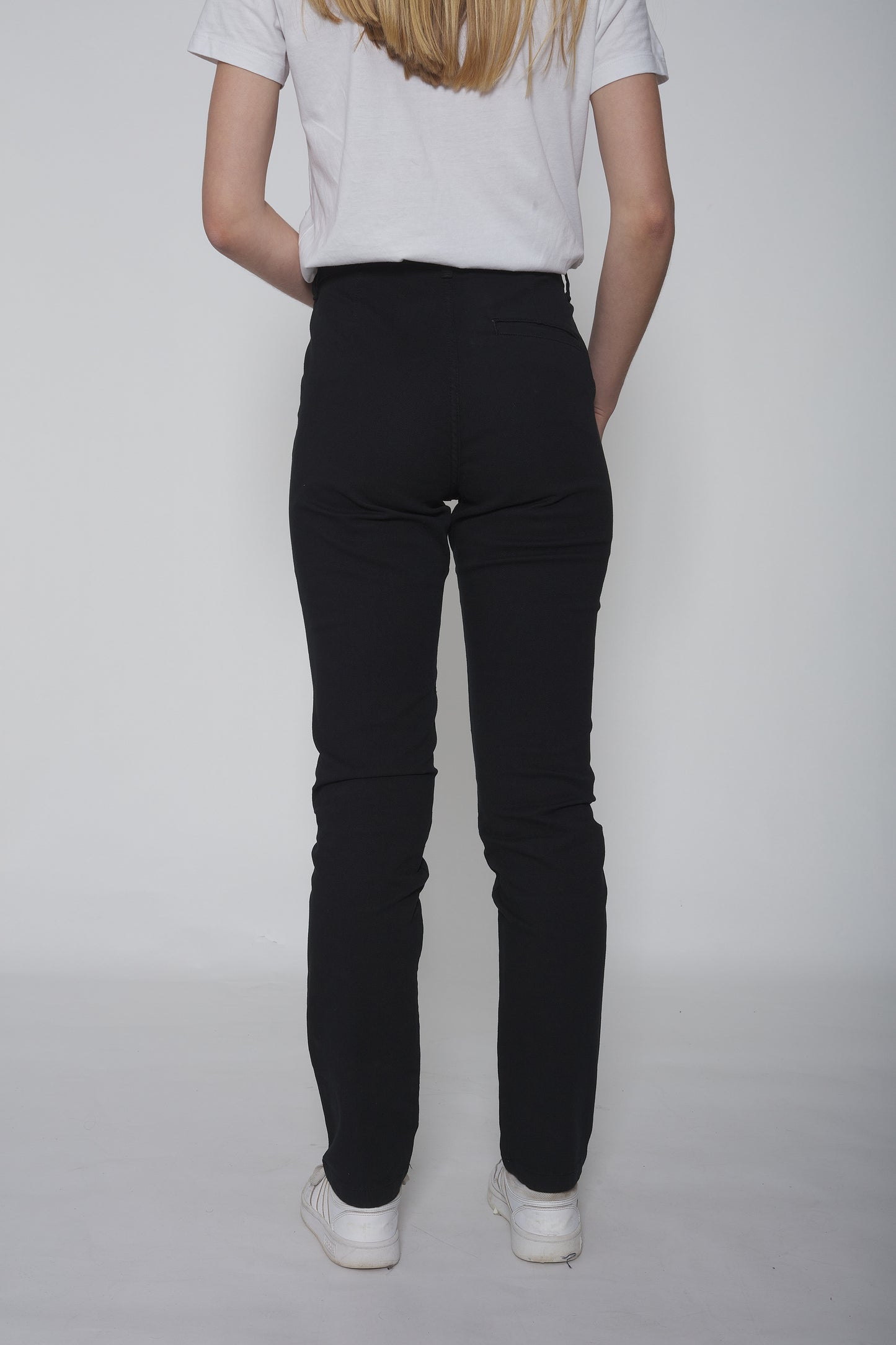 pantalon skinny noir femme