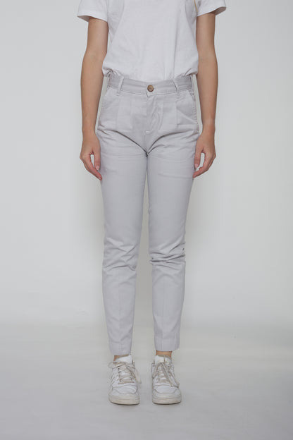 pantalon skinny jean blanc femme