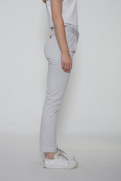 pantalon skinny jean blanc femme