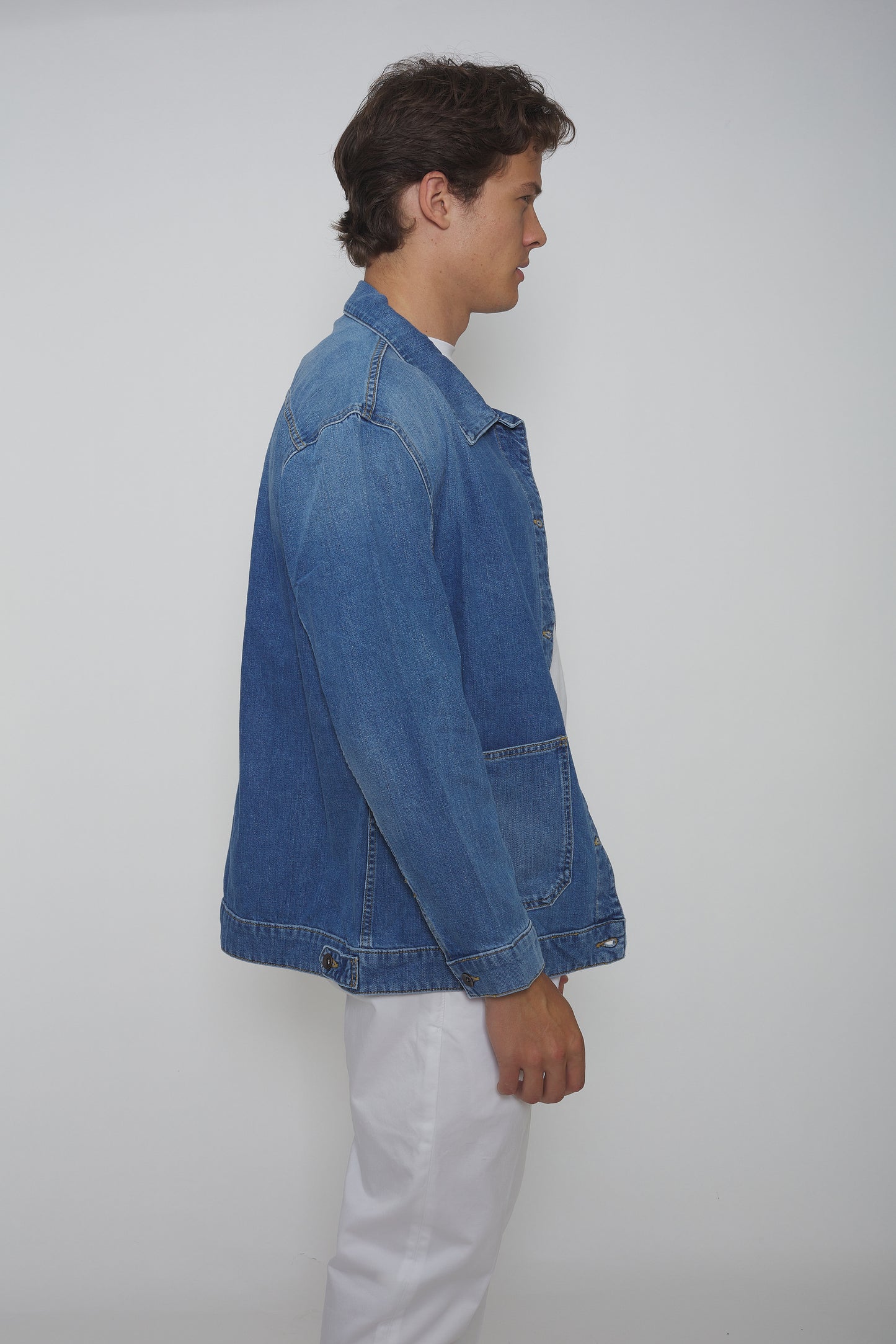 Veste Worker en toile de Coton Denim