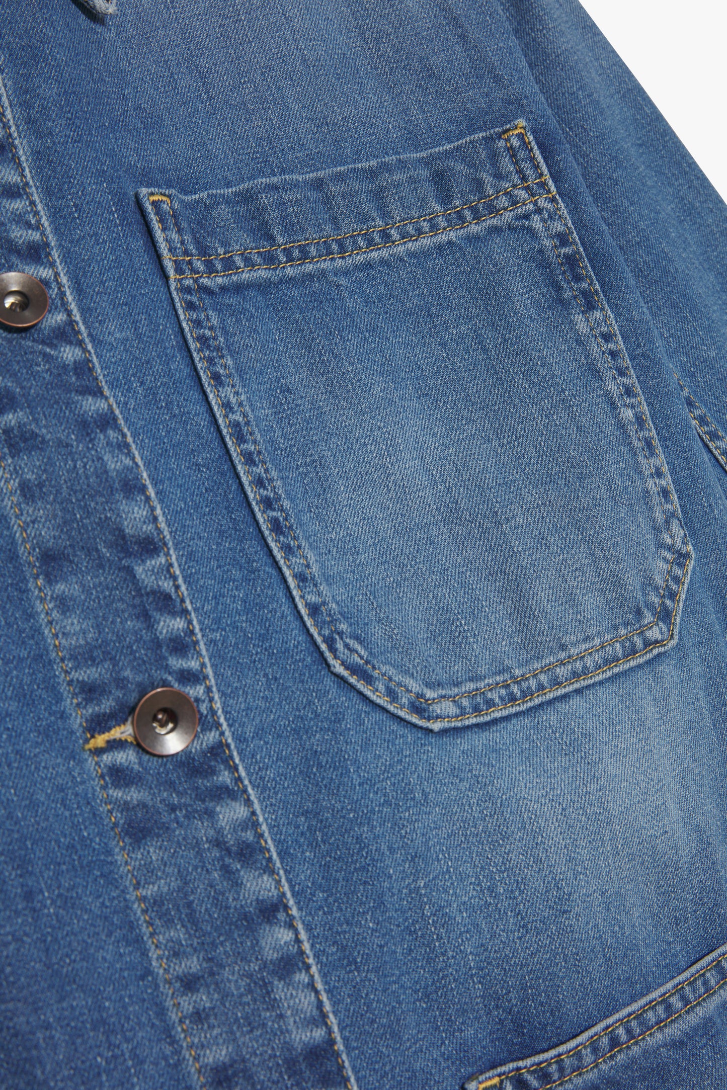 Veste Worker en toile de Coton Denim