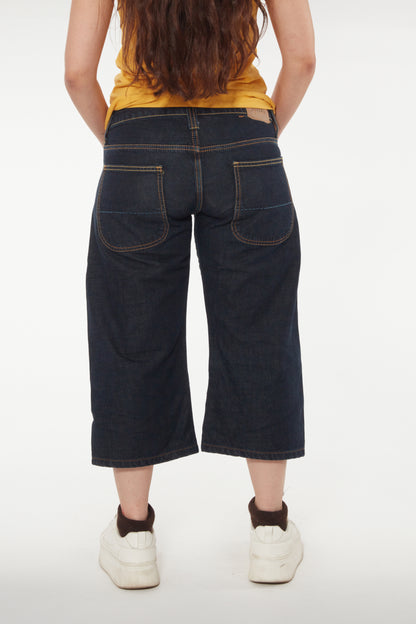 Short bermuda baggy denim