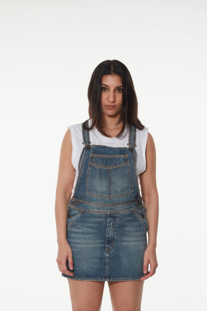 SALOPETTE JUPE VINTAGE DENIM