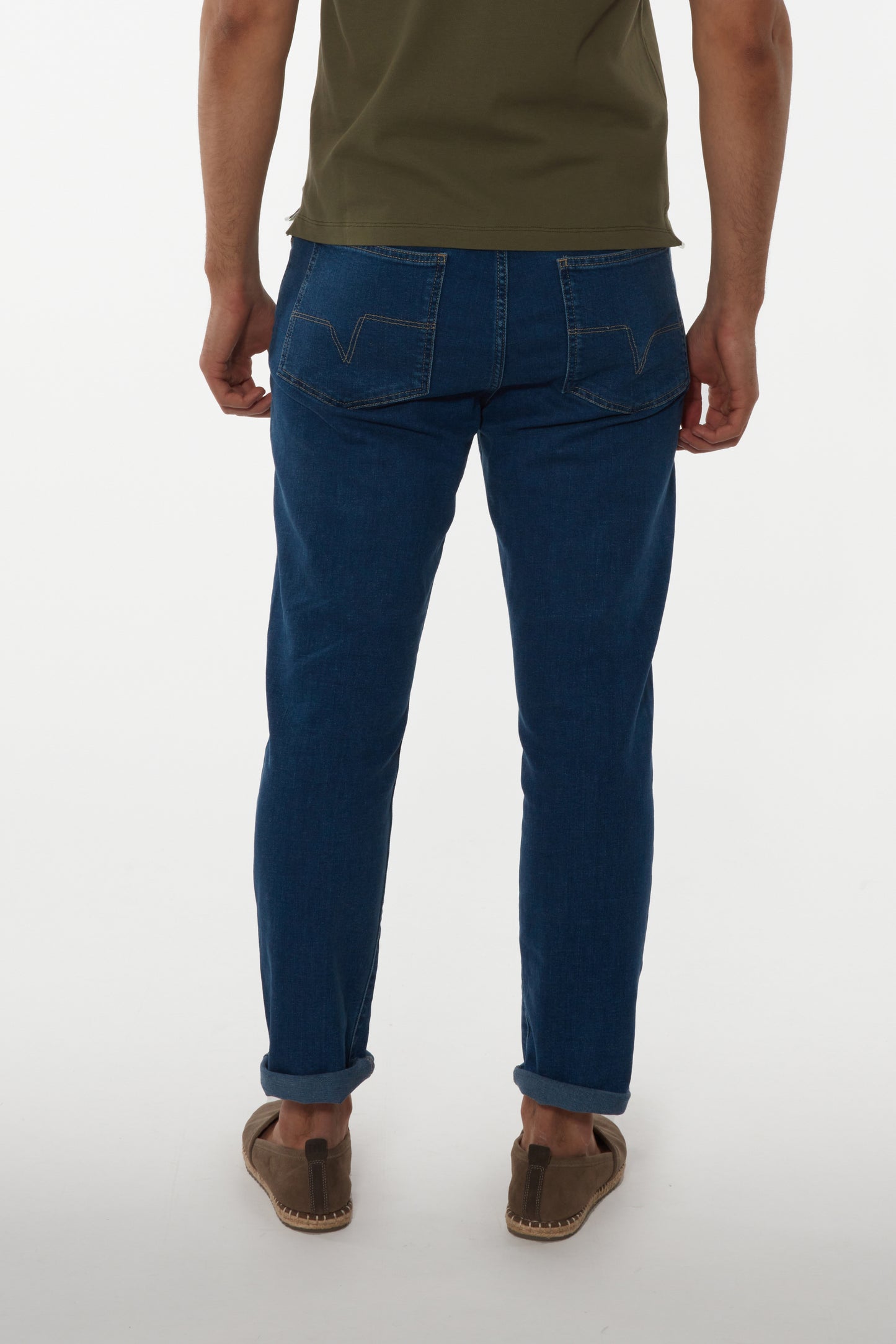 Jean slim d'été coton stretch