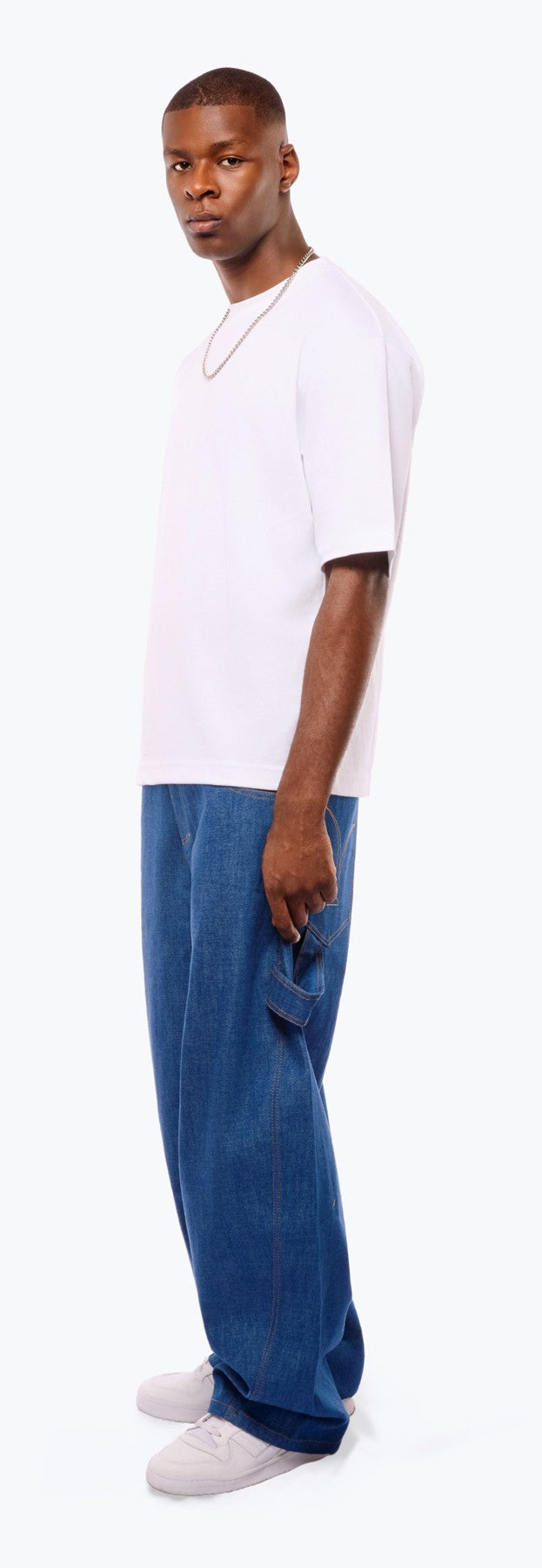 Baggy Homme Ona bleu Brut