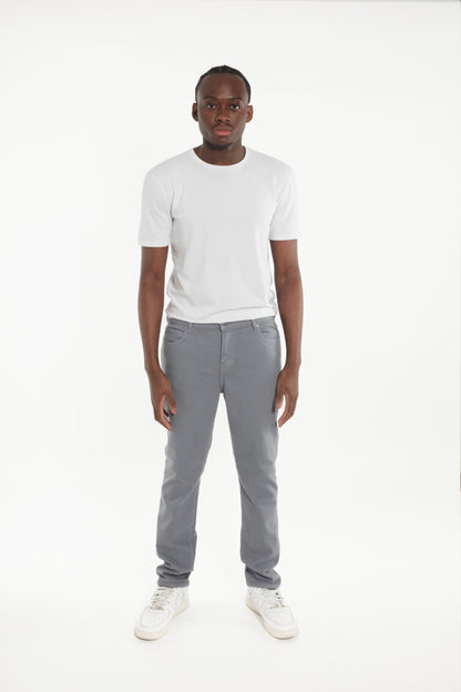 Jean MOMENTUM Demi-Slim Gris