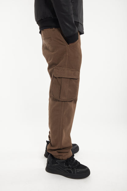 Pantalon Cargo HERVUS  Marron