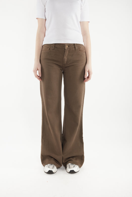 Jean FLARE MARRON FLORA