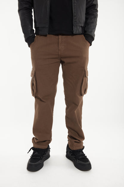Pantalon Cargo HERVUS  Marron - Jamyas