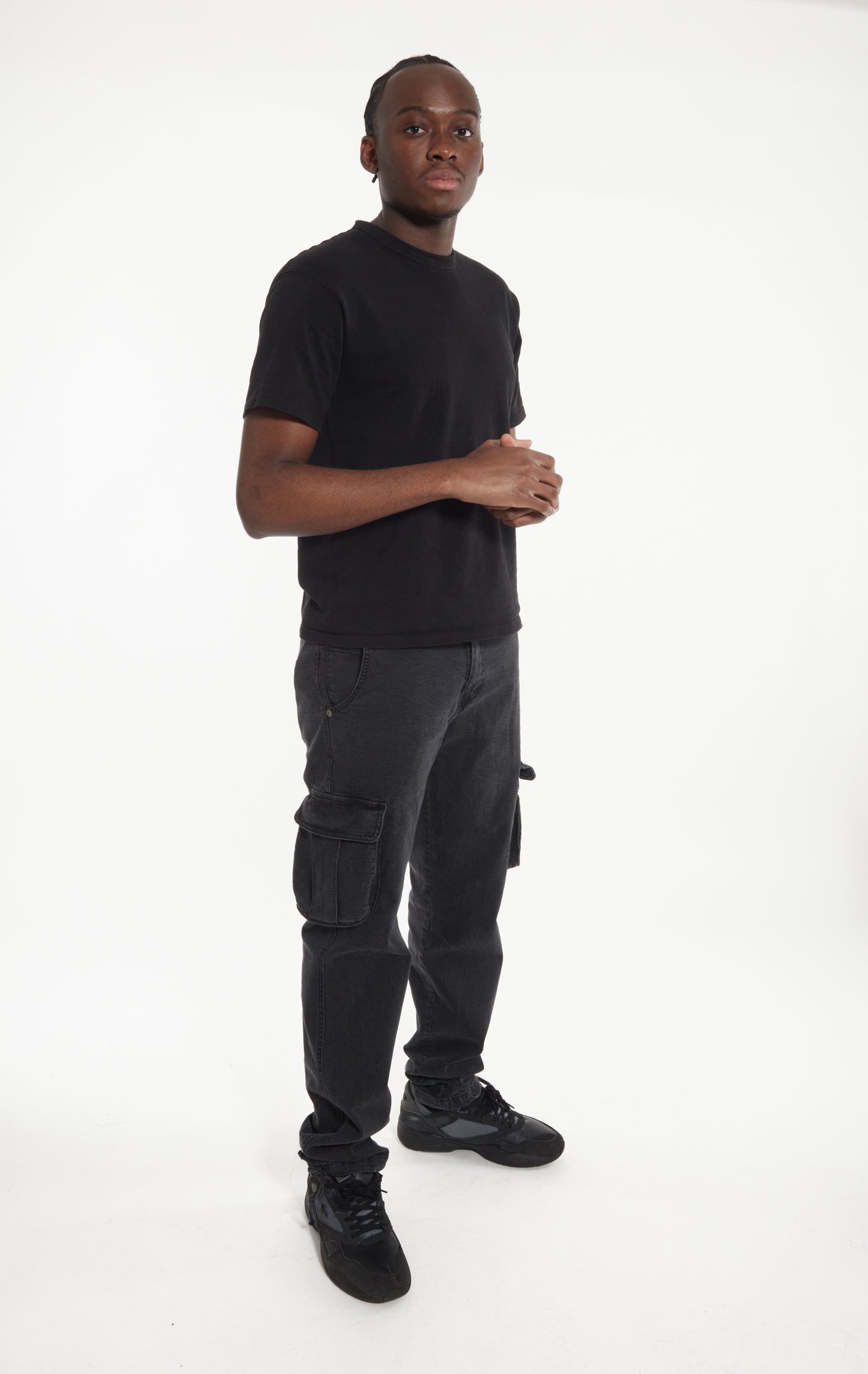 Pantalon Cargo HERVUS noir - Jamyas