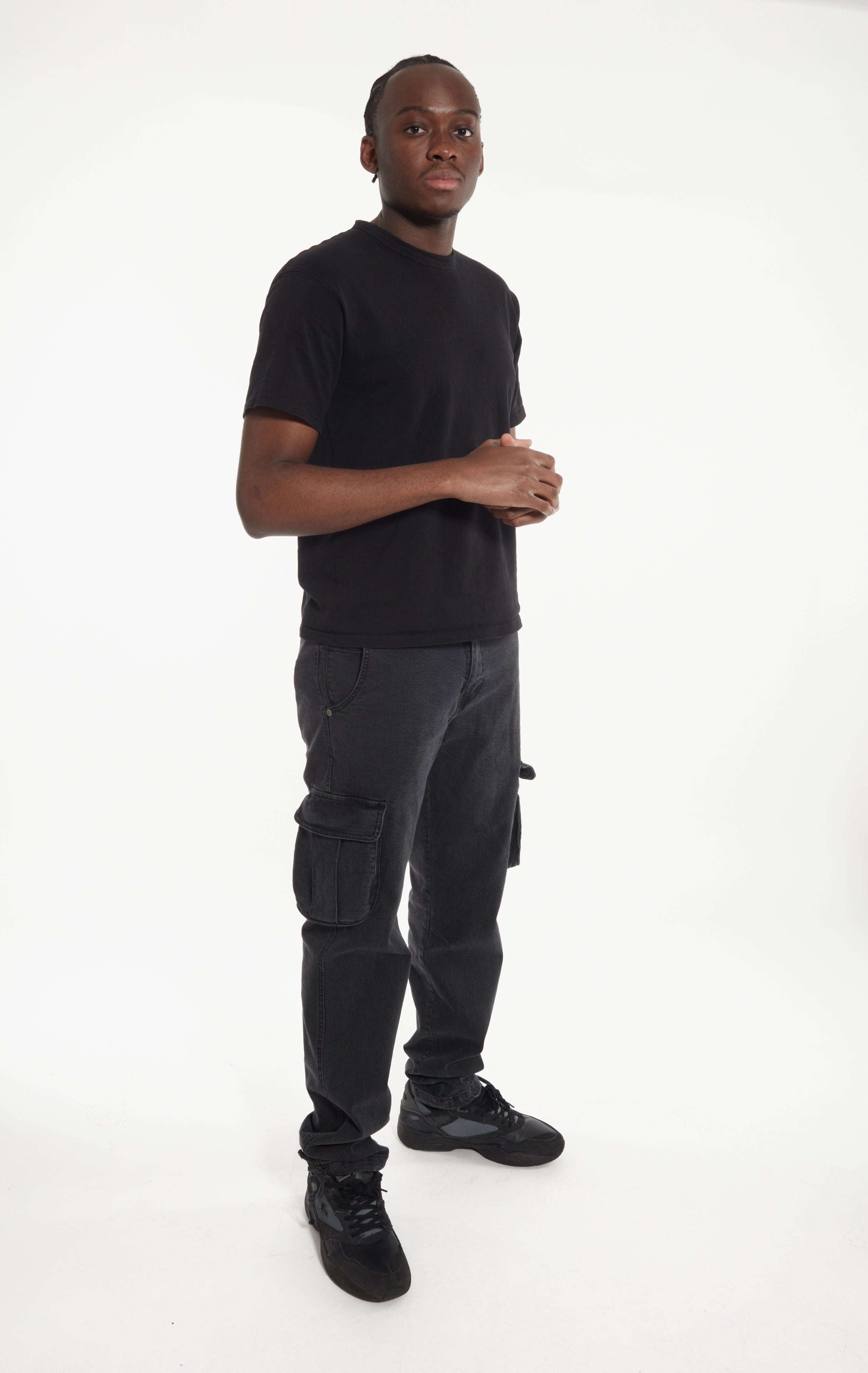 Pantalon Cargo HERVUS noir - Jamyas