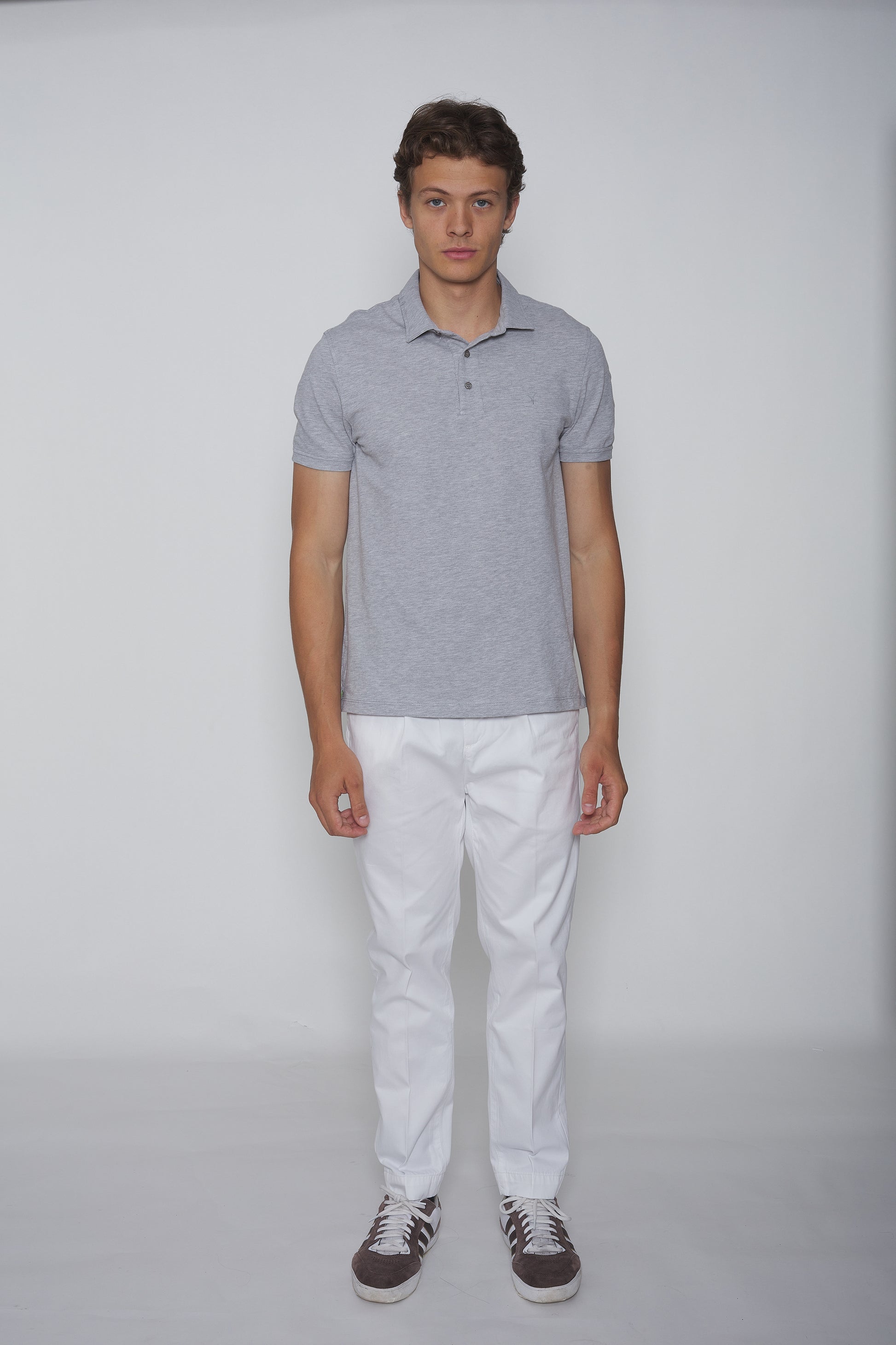 Pantalon Chino à pinces blanc - Jamyas