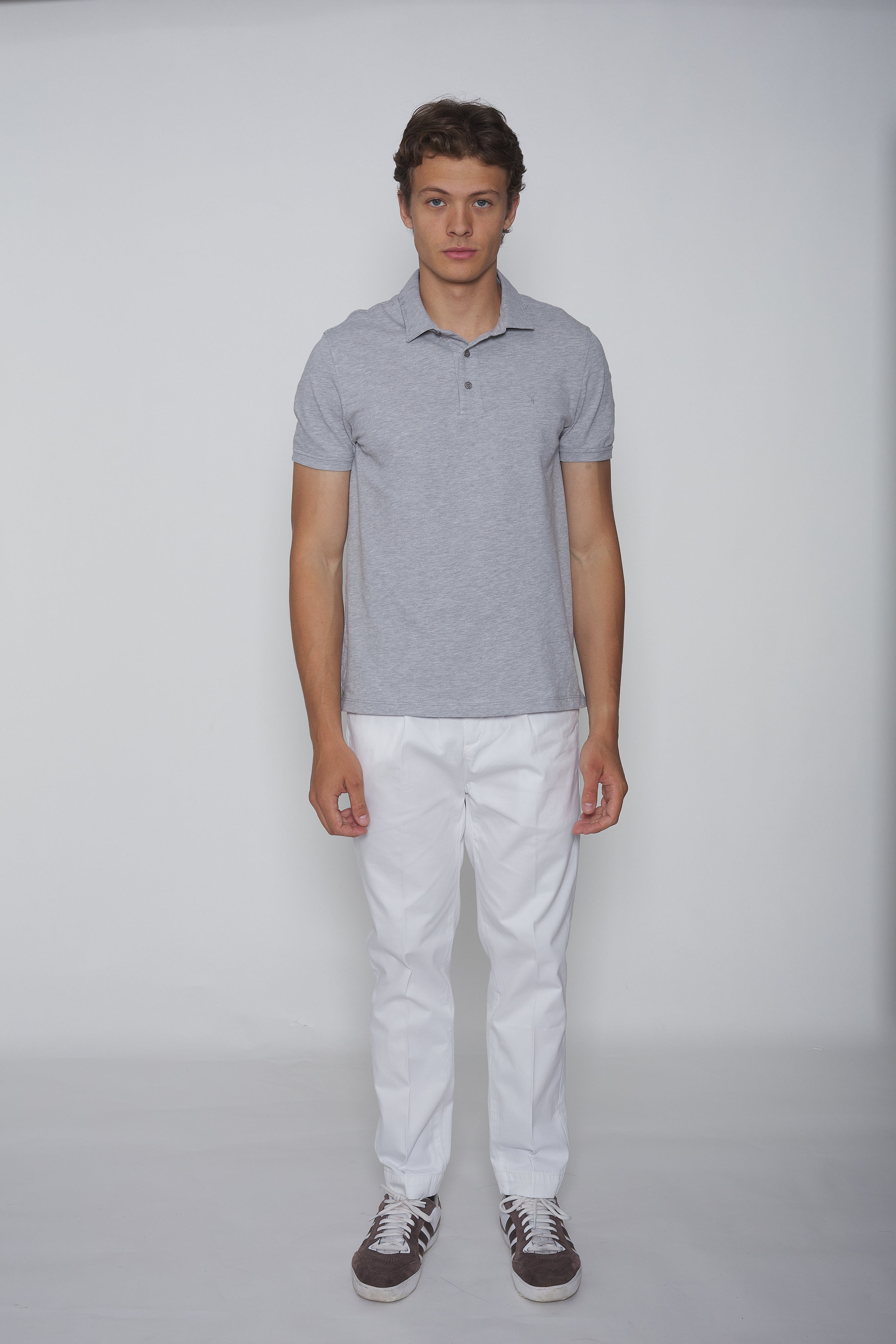 Pantalon Chino à pinces blanc - Jamyas