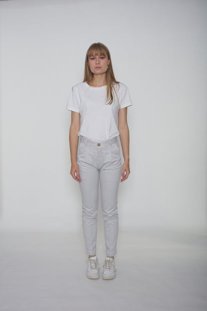 pantalon skinny jean blanc femme - Jamyas
