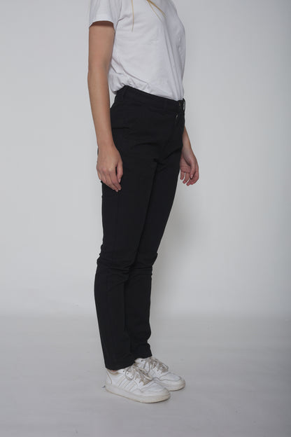 pantalon skinny noir femme - Jamyas