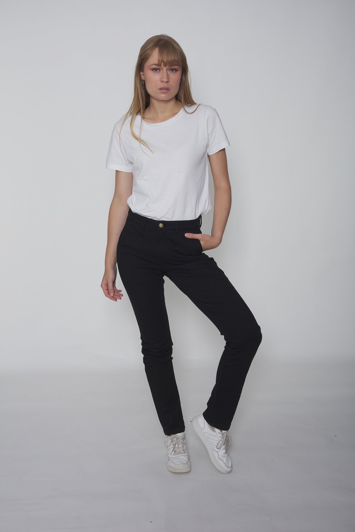 pantalon skinny noir femme - Jamyas