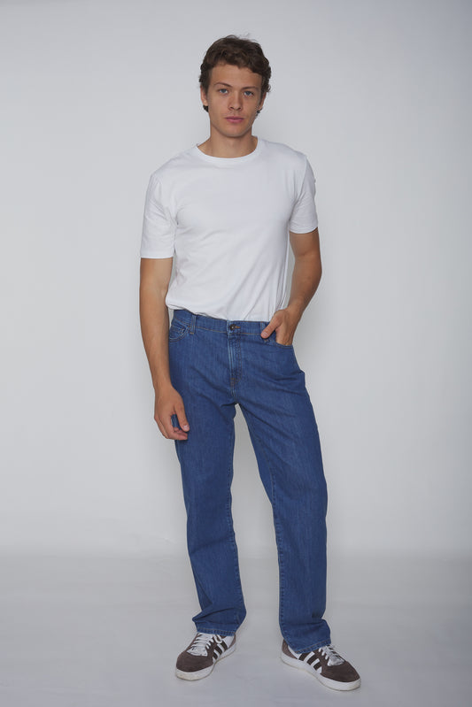 Jeans straight délavé - Jamyas