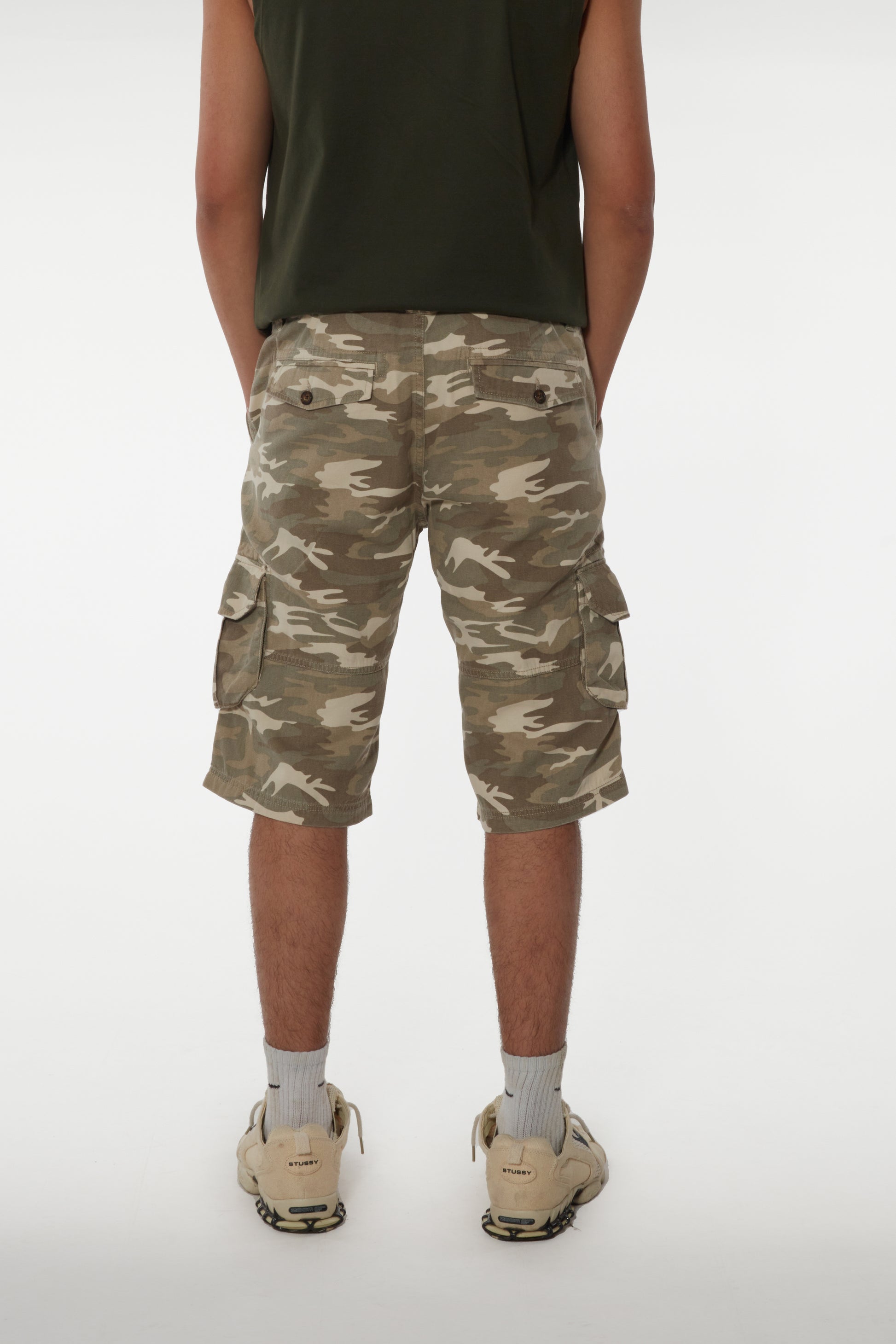 Short cargo coton militaire - Jamyas