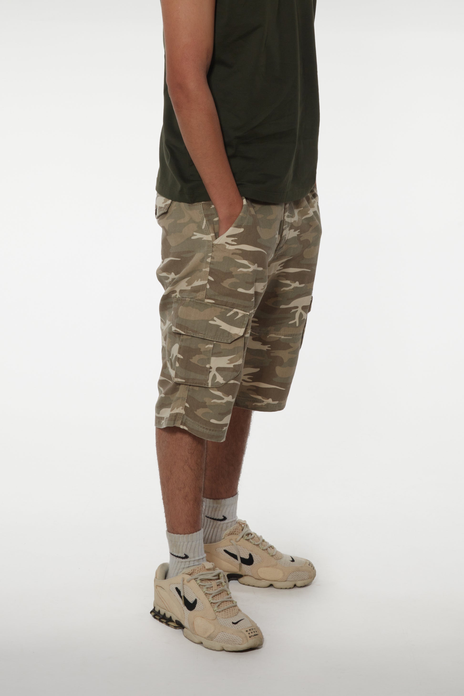 Short cargo coton militaire - Jamyas