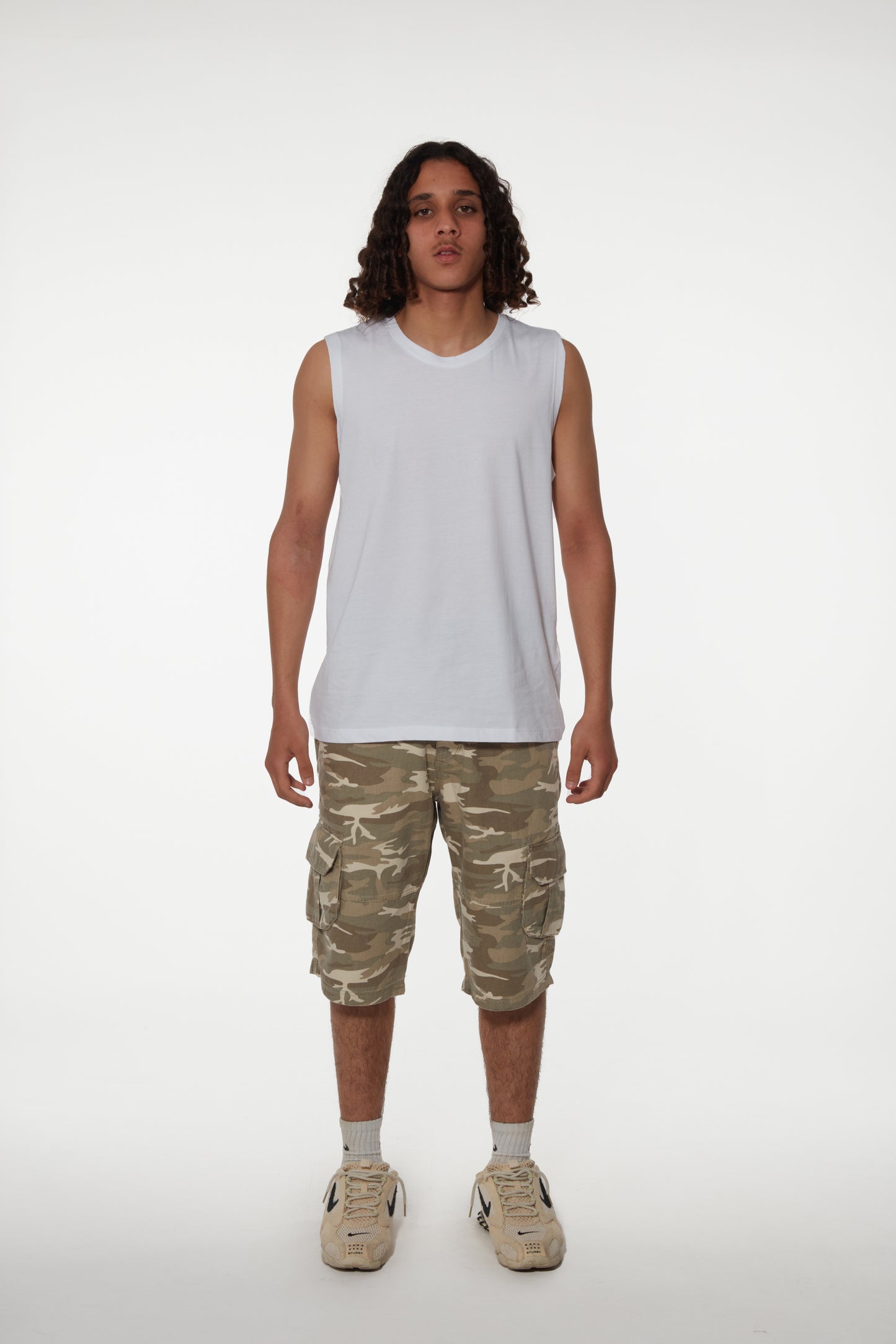 Short cargo coton militaire - Jamyas