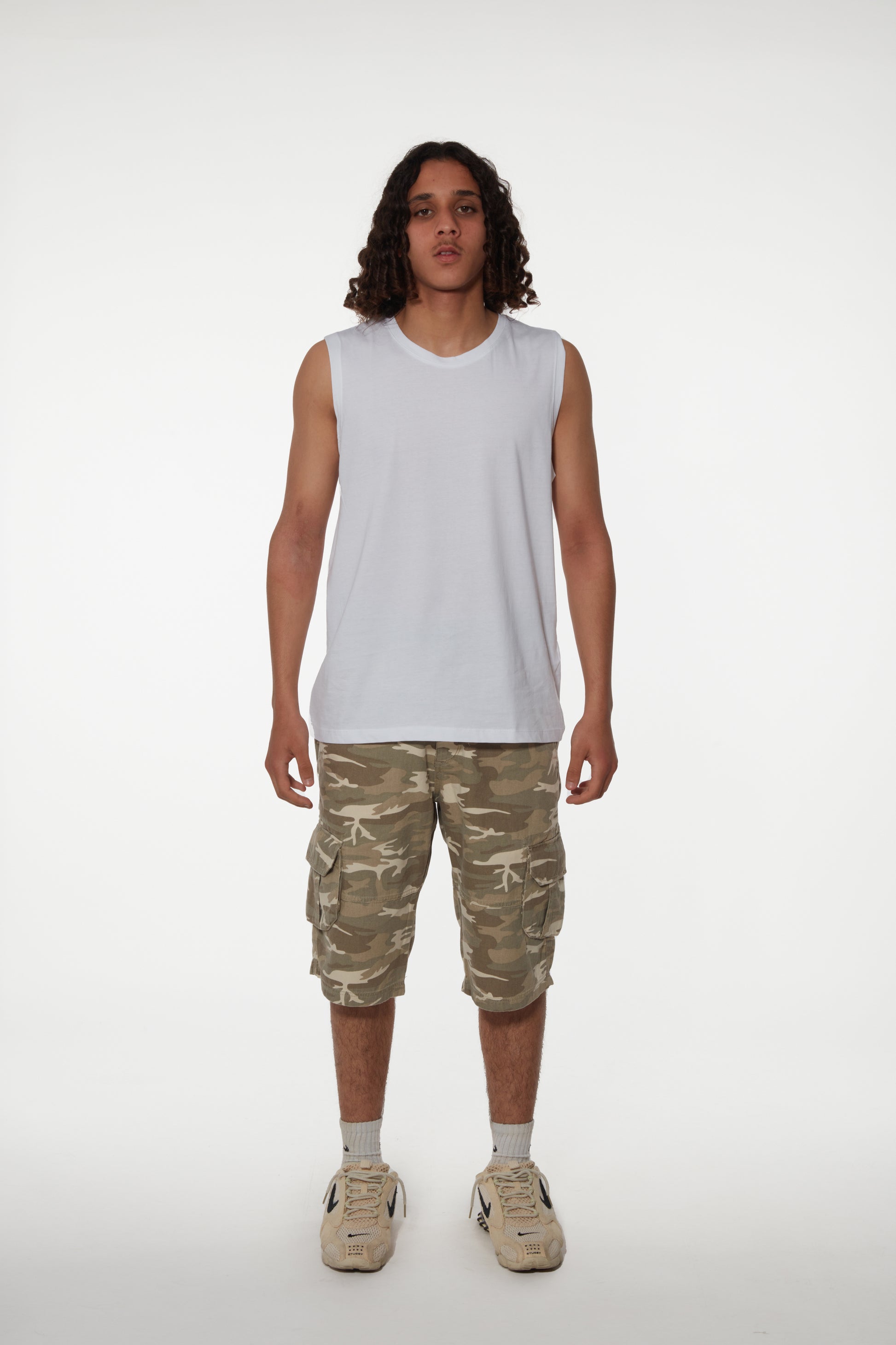 Short cargo coton militaire - Jamyas