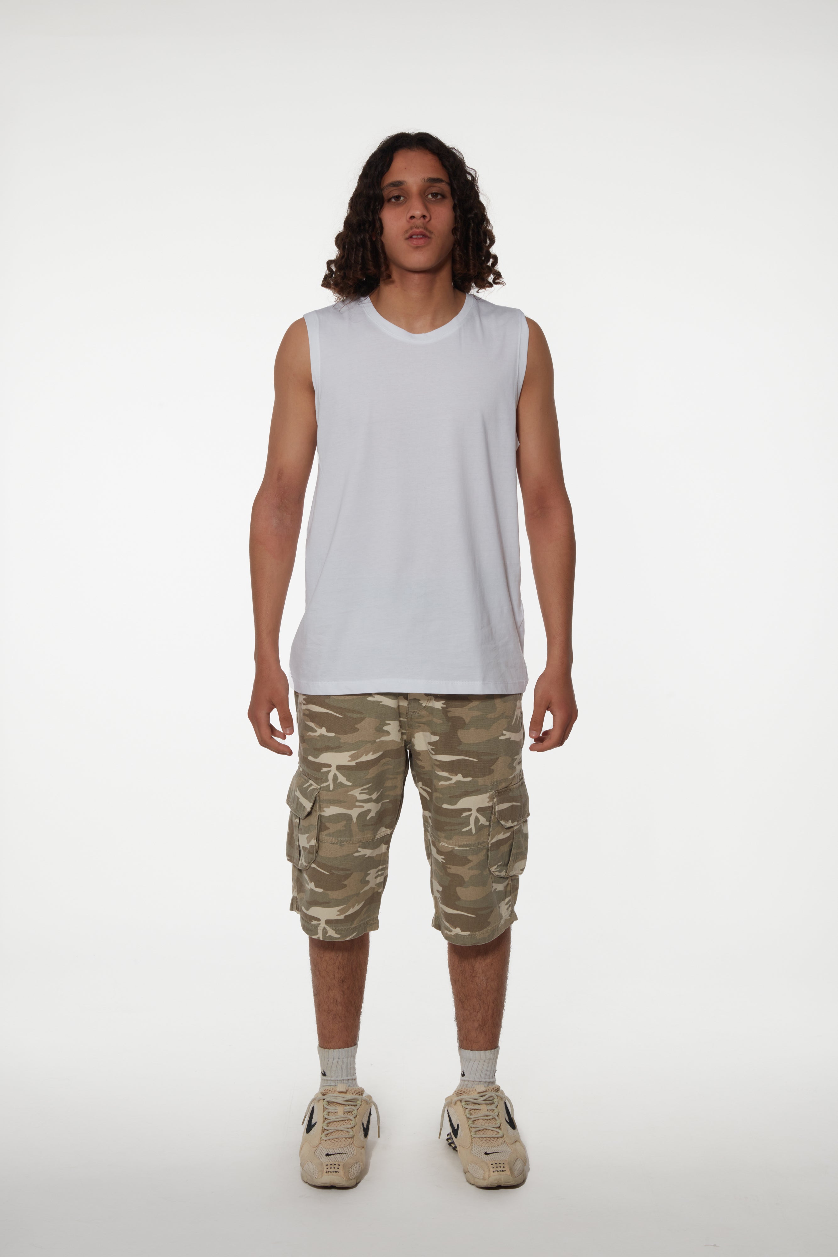 Short cargo coton militaire - Jamyas