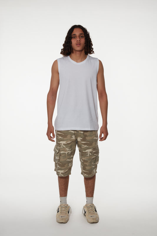 Short cargo coton militaire - Jamyas