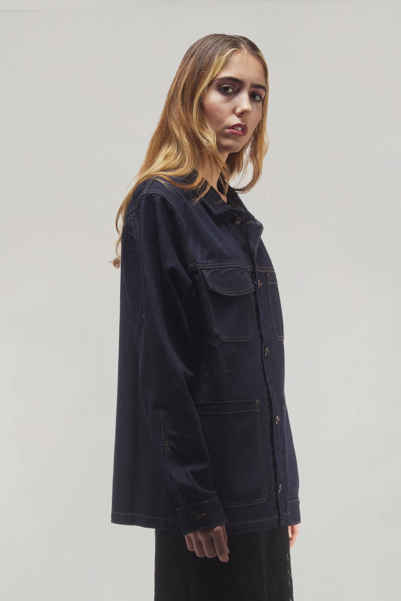 Veste Worker brut denim - Jamyas